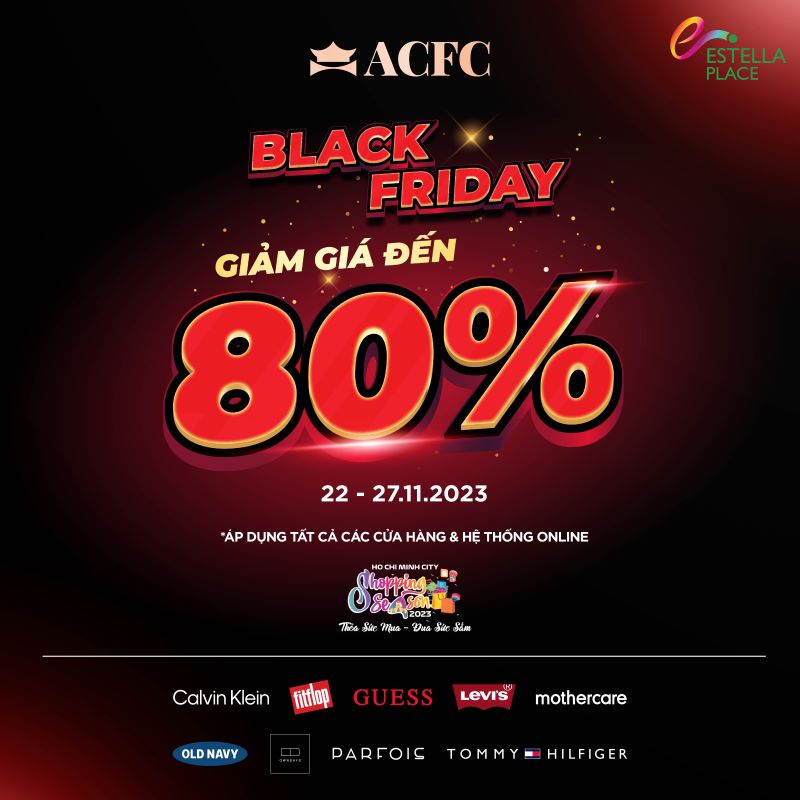 ACFC BLACK FRIDAY - SALE UP TO 80%