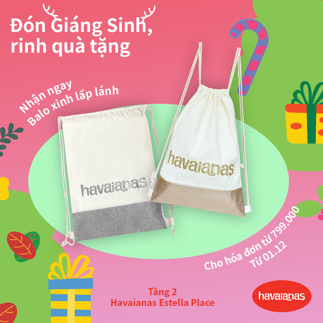 CHRISTMAS IS COMING, IT'S TIME TO RECEIVE "BLING BLING" GIFTS FROM HAVAIANAS🎄🎅