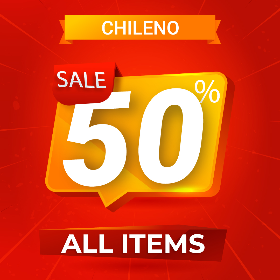 🎄MERRY CHRISTMAS - CHILENO 50% OFF ALL ITEMS🎄