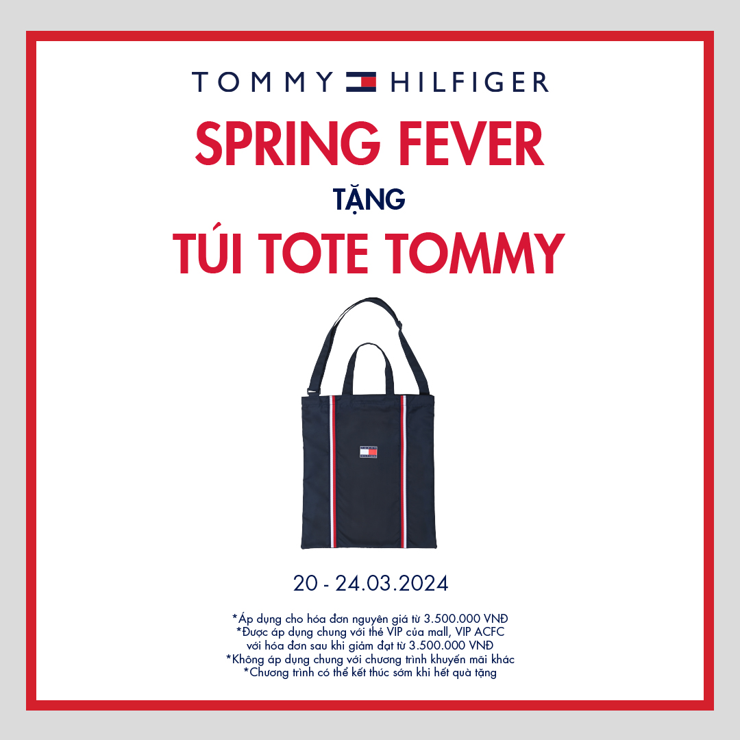 TOMMY HILFIGER - SPRING FEVER - TẶNG TÚI TOTE TOMMY