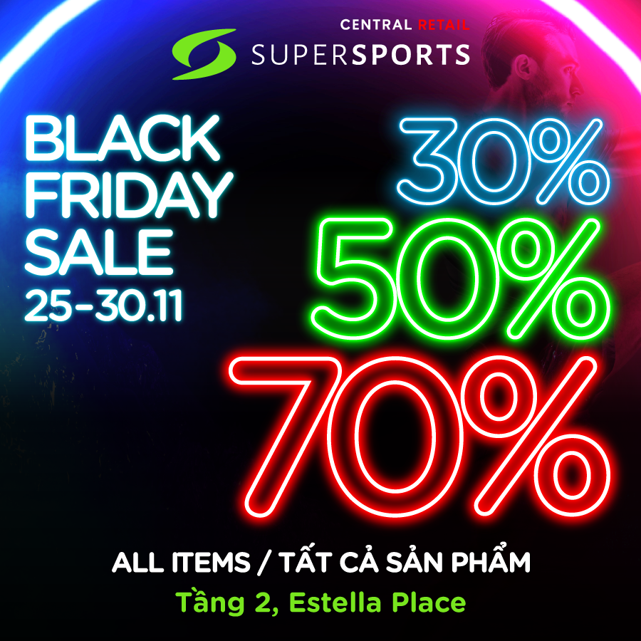 SUPERSPORTS SALE UP TO 70% OFF ALL PRODUCTS