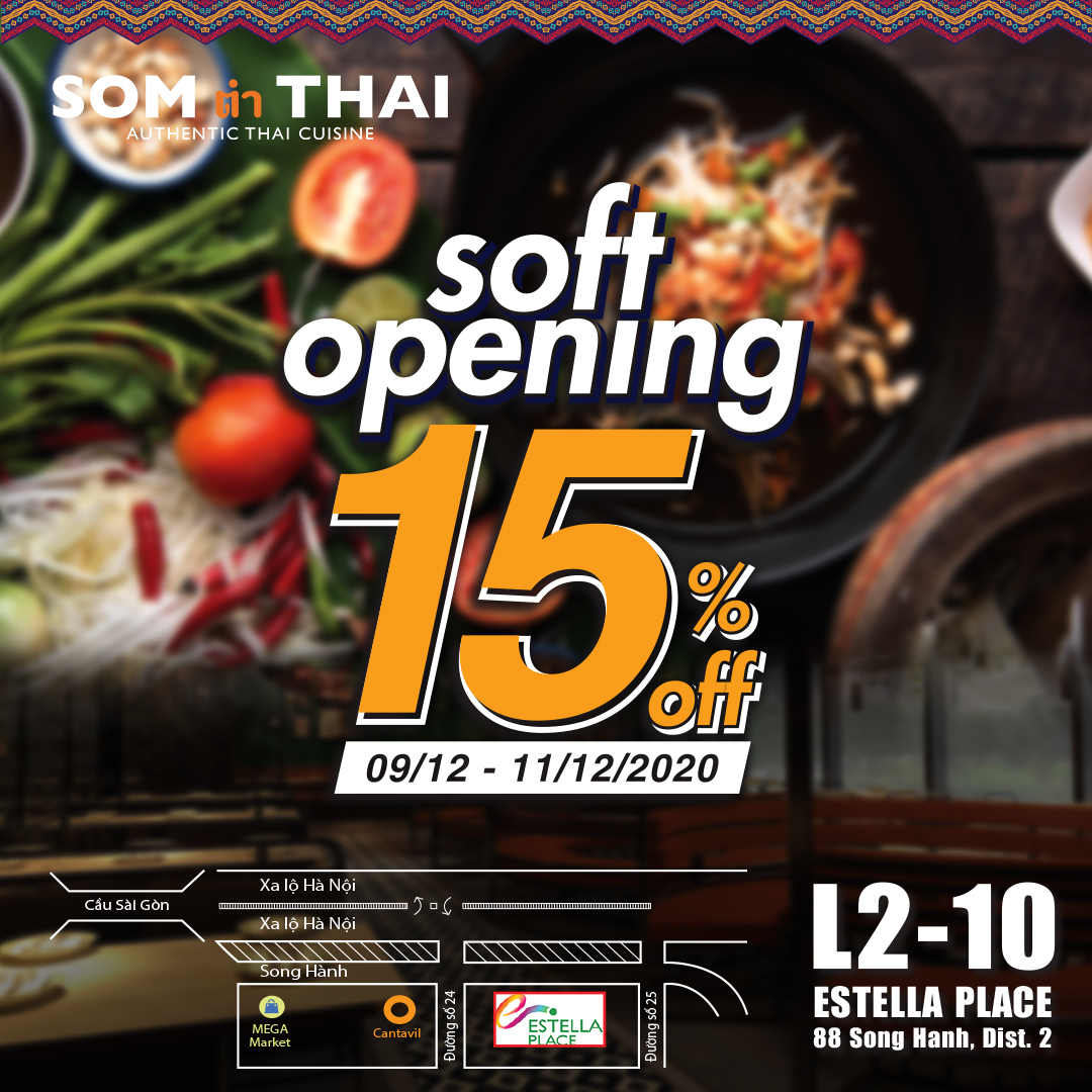 WELCOME SOM THAI OPENING