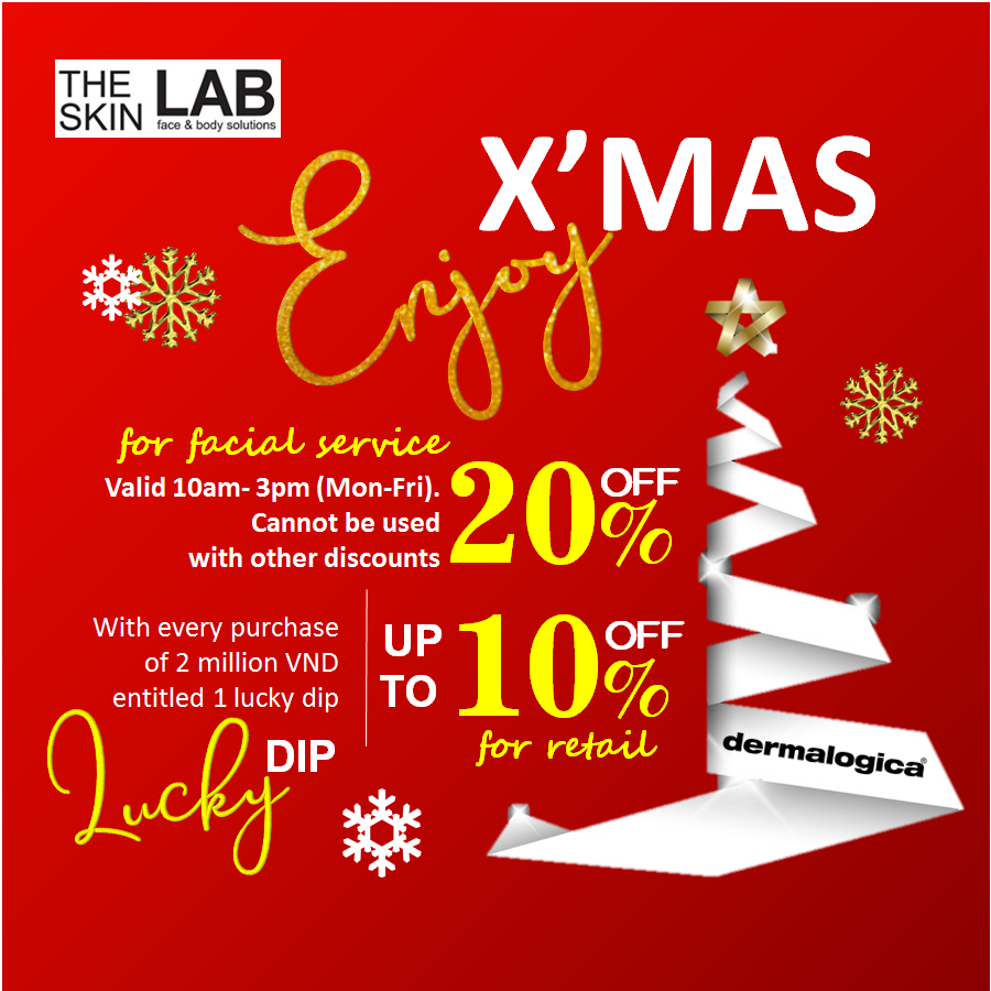THE SKIN LAB - XMAS FACIAL SERVICE PROMOTION