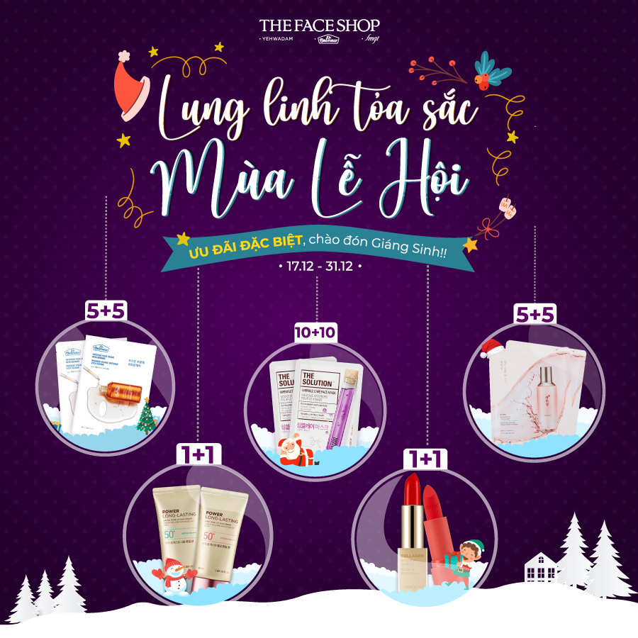SPECIAL YEAR END PROMOTION FROM THEFACESHOP