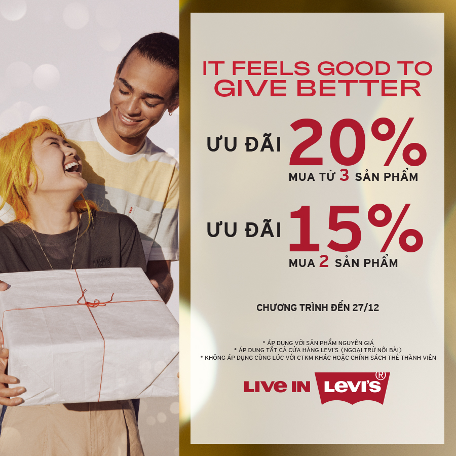 SPECIAL CHRISTMAS OFFER FROM LEVI’S TO YOU
