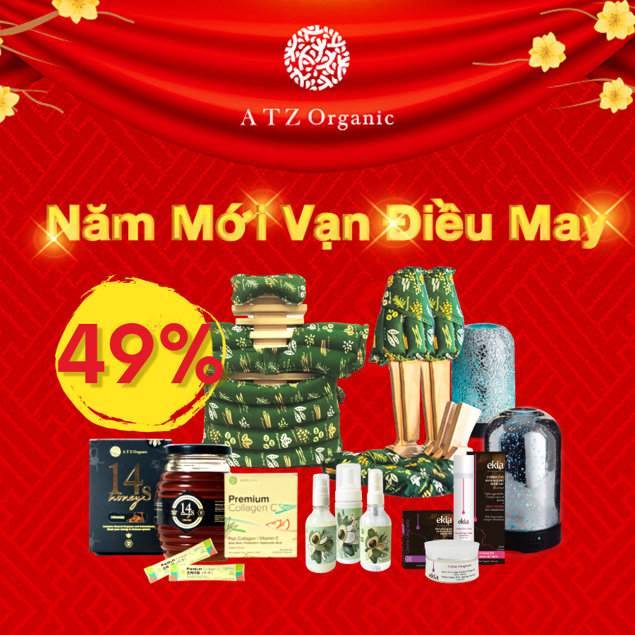 FOR A HOUSE FULL OF FRAGRANCE WITH ATZ ORGANIC TET SALES UP TO 49%