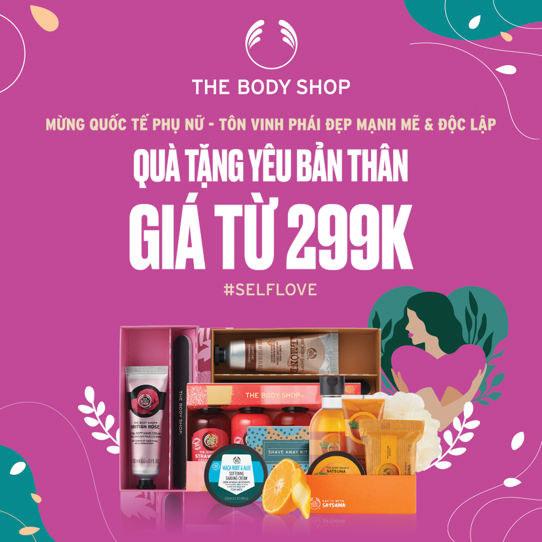 SELFLOVE WITH THE BODY SHOP