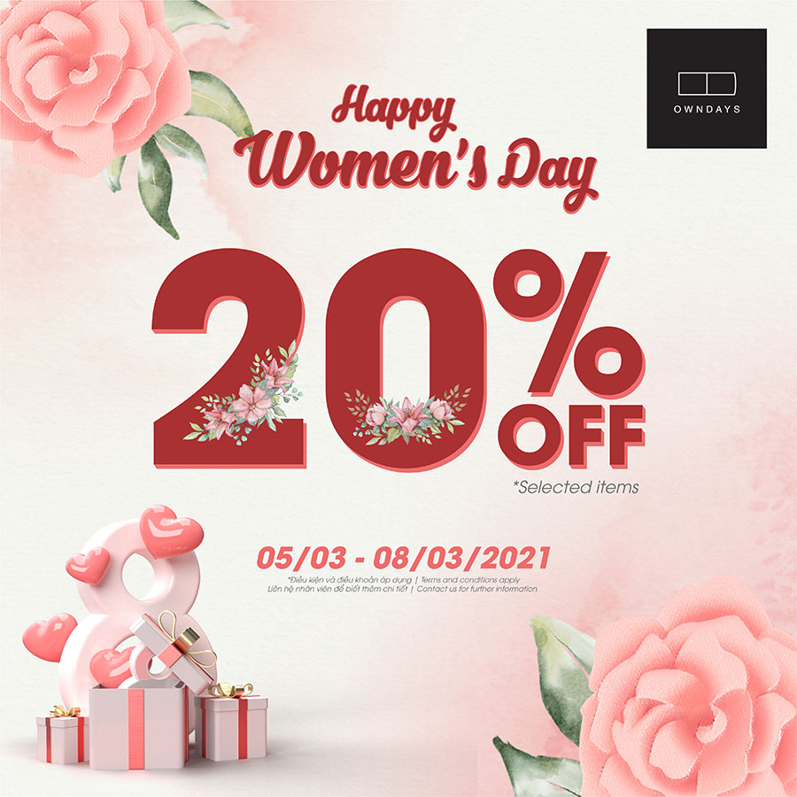 Owndays Happy Women's Day