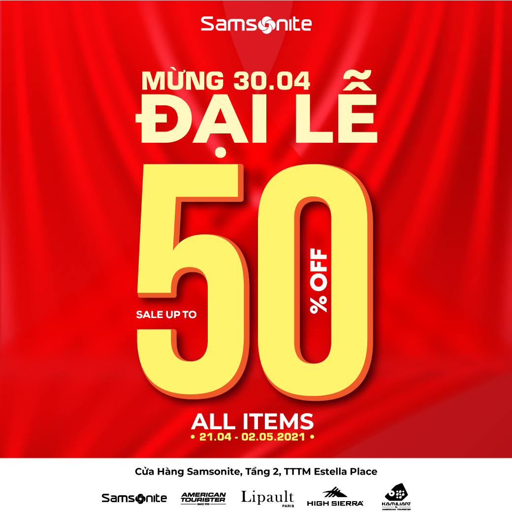 [Samsonite] SPECIAL SALE - UP TO 50% all items 🔴