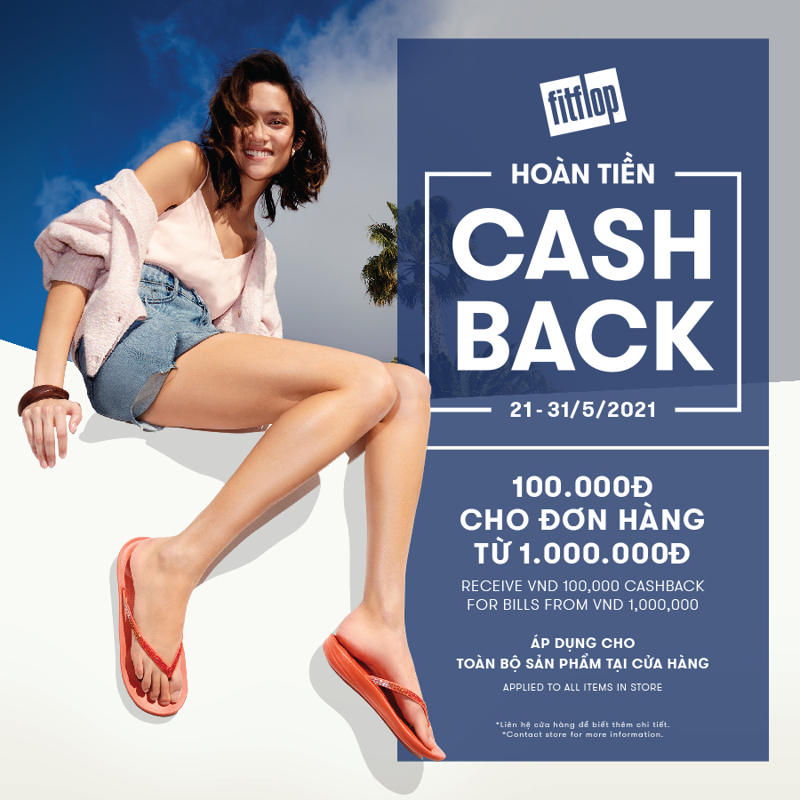Receive Cashback for your purchases from VND 1,000,000