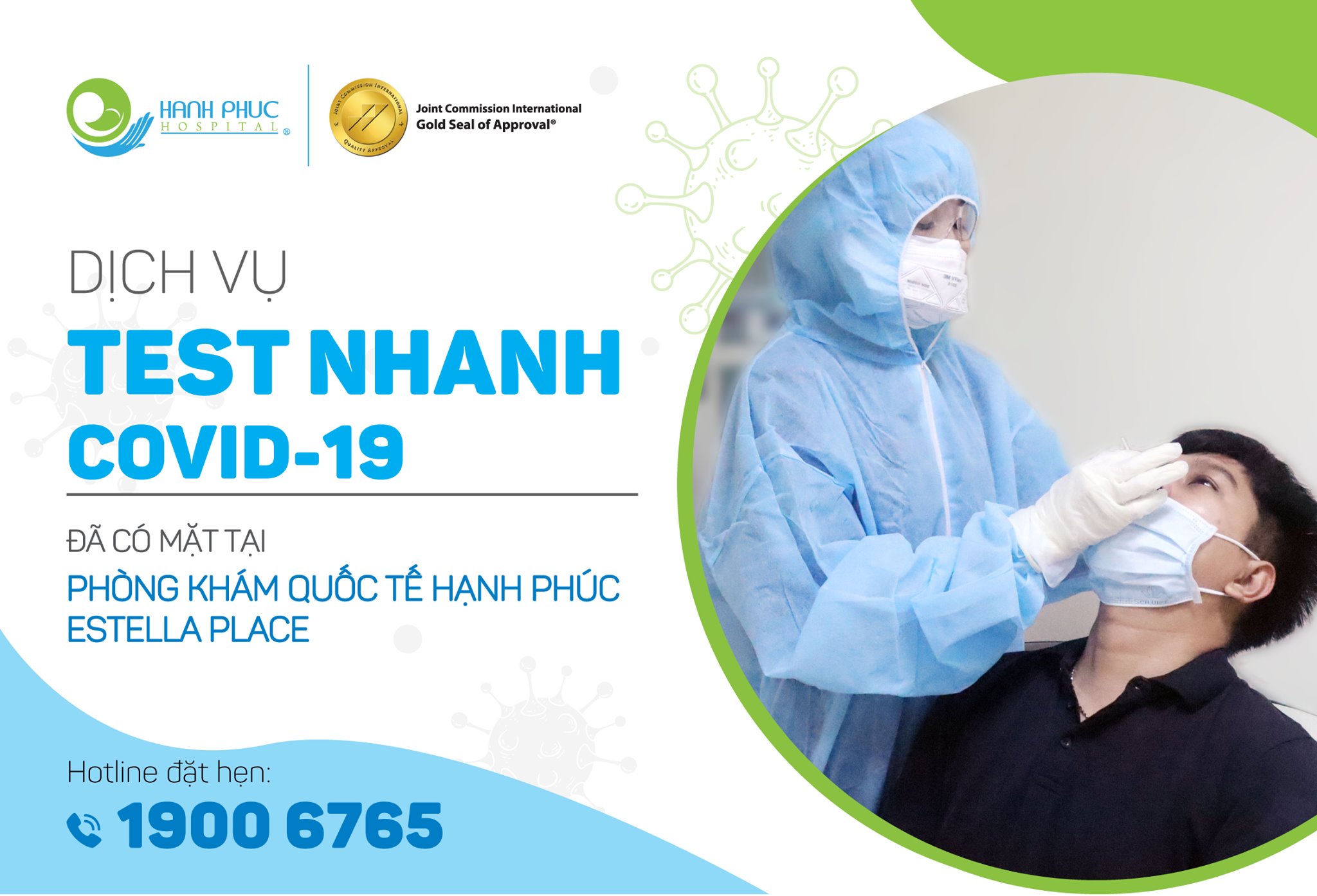 📣 ANNOUNCEMENT: Covid-19 RAPID ANTIGEN TEST at Hanh Phuc International Medical Centre - Estella Place