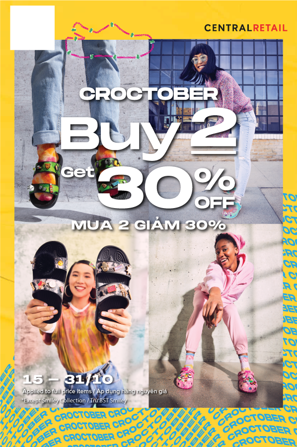 CROCTOBER – HAPPY MONTH OF CROCS WITH SPECIAL OFFER