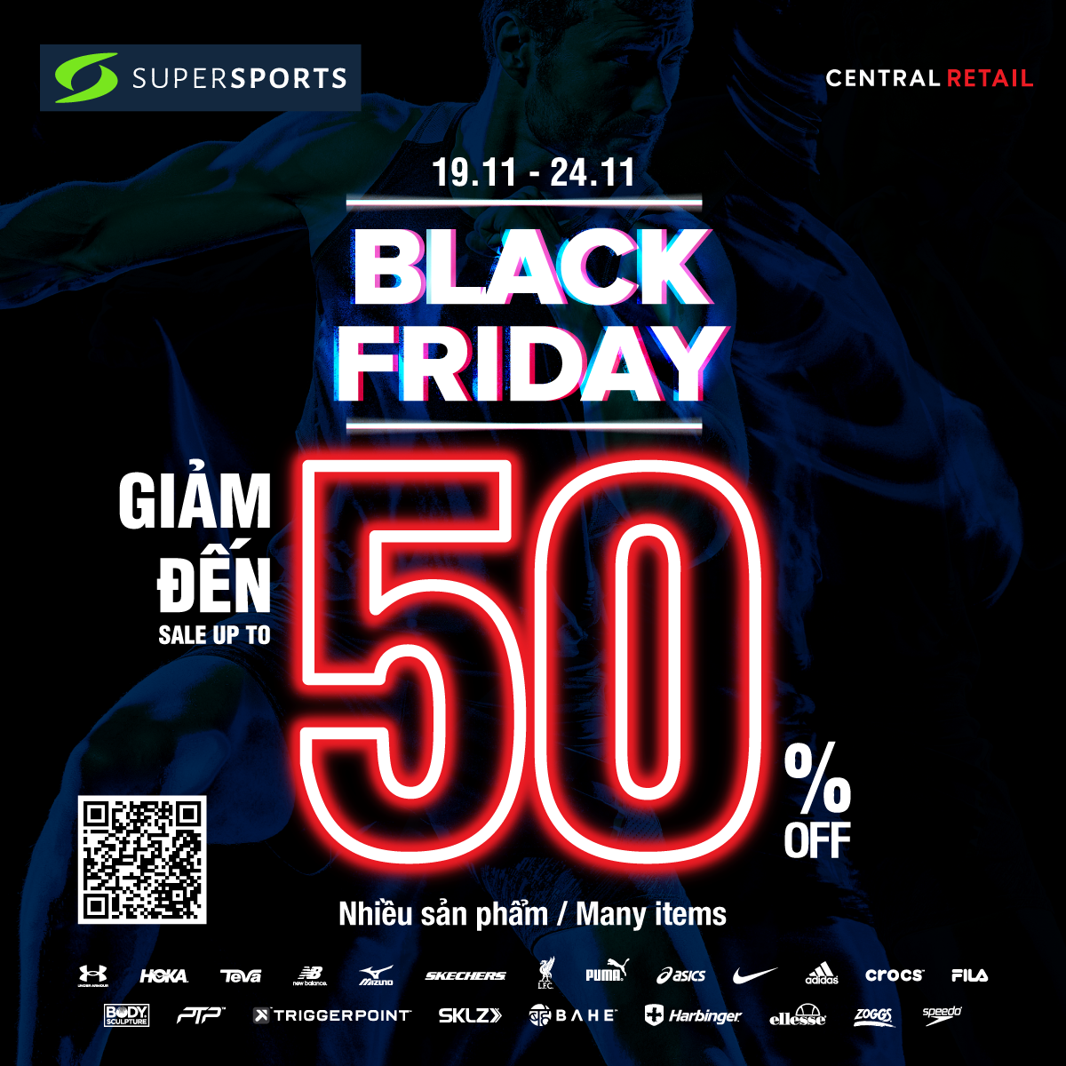 BLACK FRIDAY - SALE UP TO 50% MANY HOT ITEMS AT SUPERSPORTS