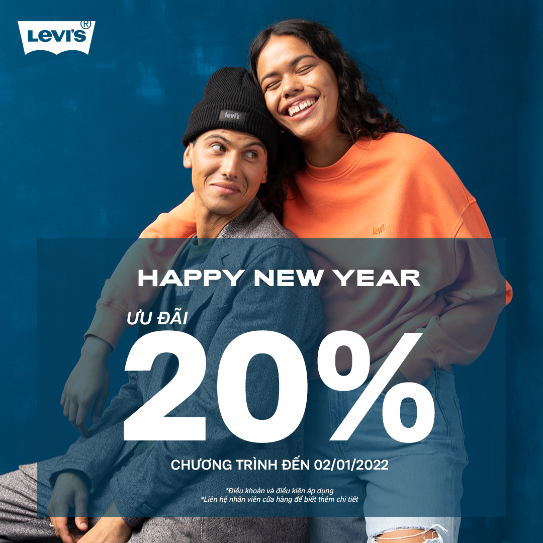 HAPPY NEW YEAR 2022 WITH SPECIAL GIFT FROM LEVI’S