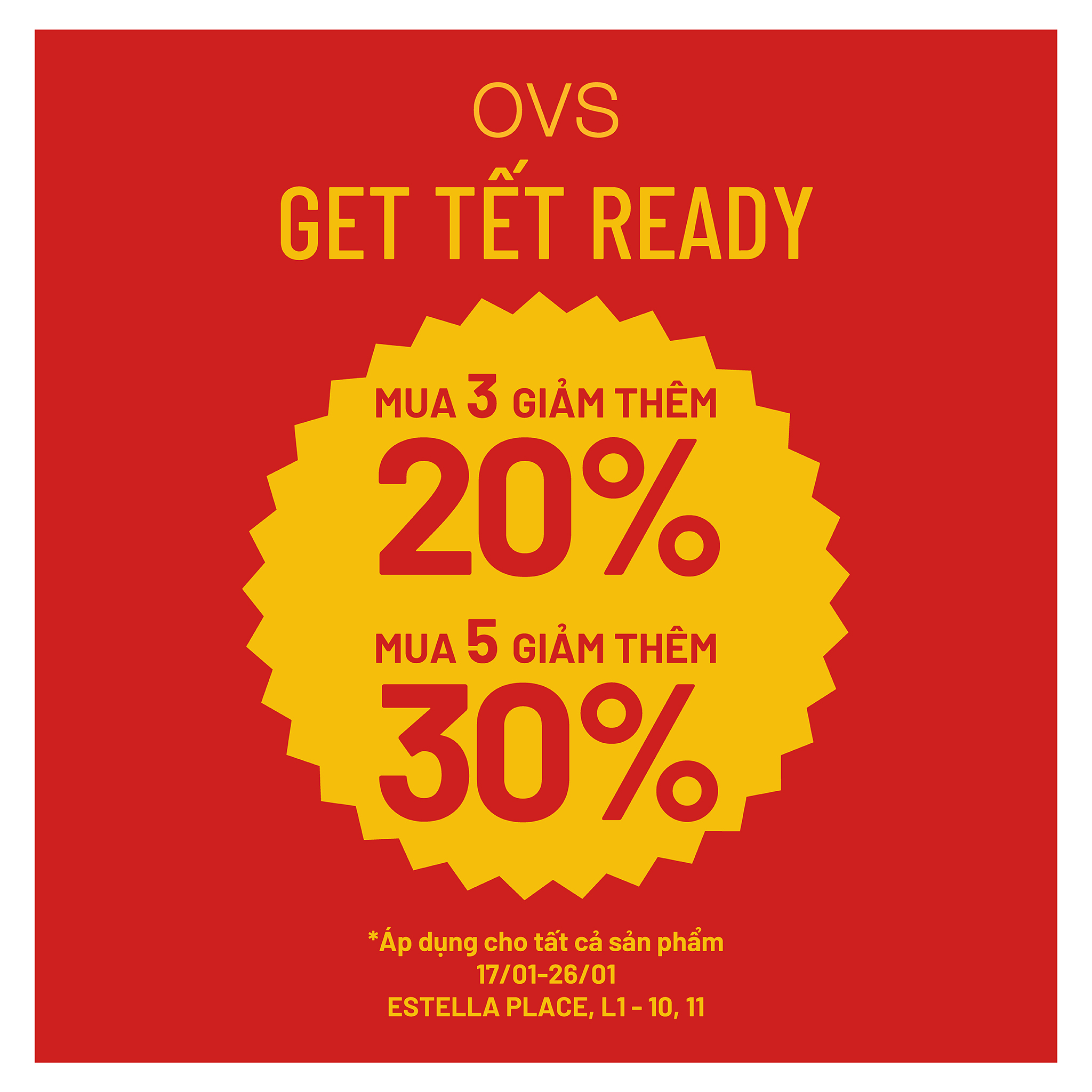 GET TET READY - BUY MORE SAVE MORE