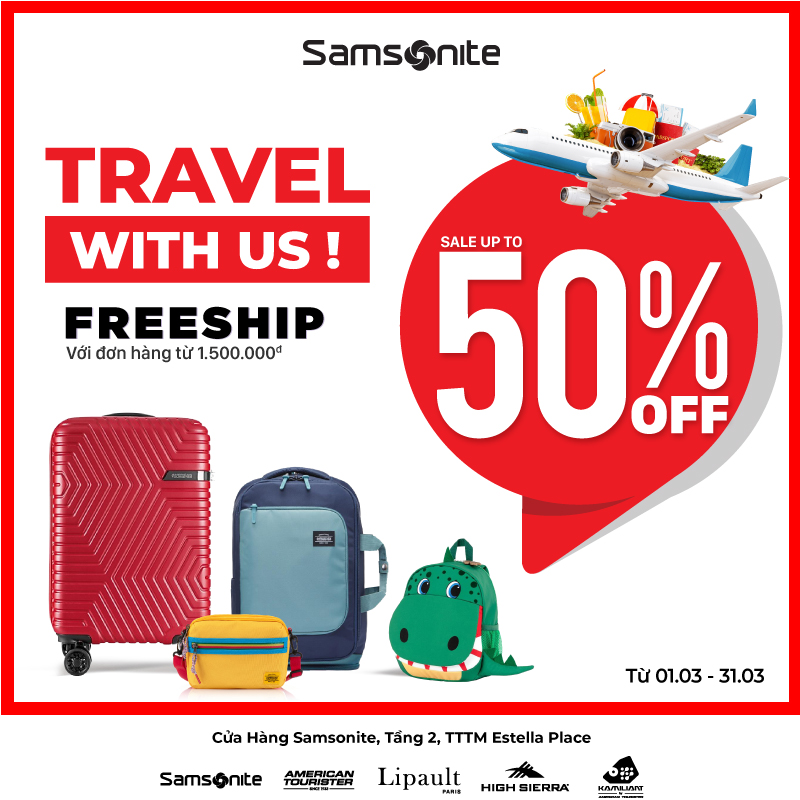 [House Of Samsonite] TRAVEL WITH US ✈