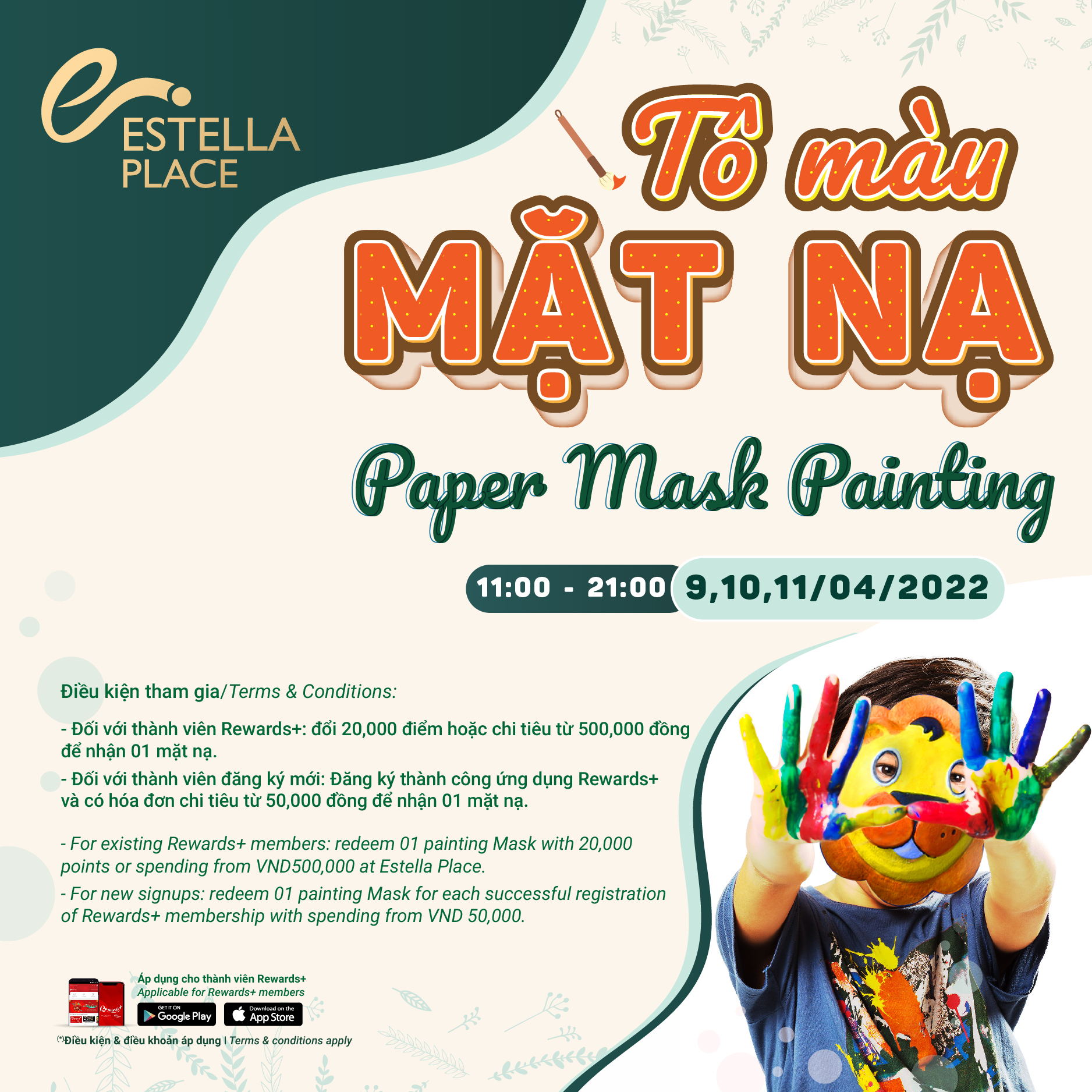 PAPER MASK PAINTING