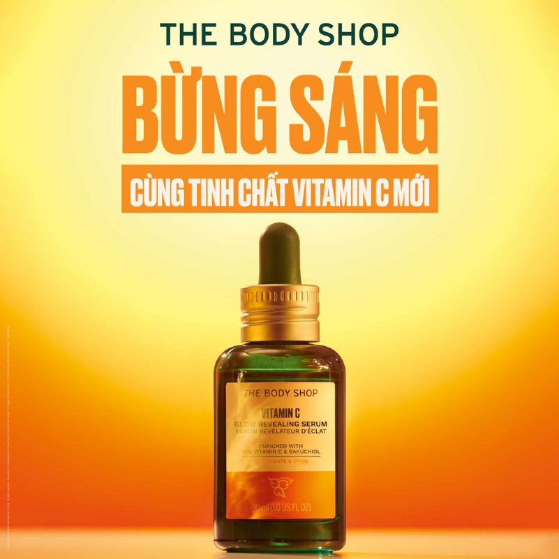 🌟🌟🌟GET READY TO GLOW WITH NEW! VITAMIN C AT THE BODY SHOP