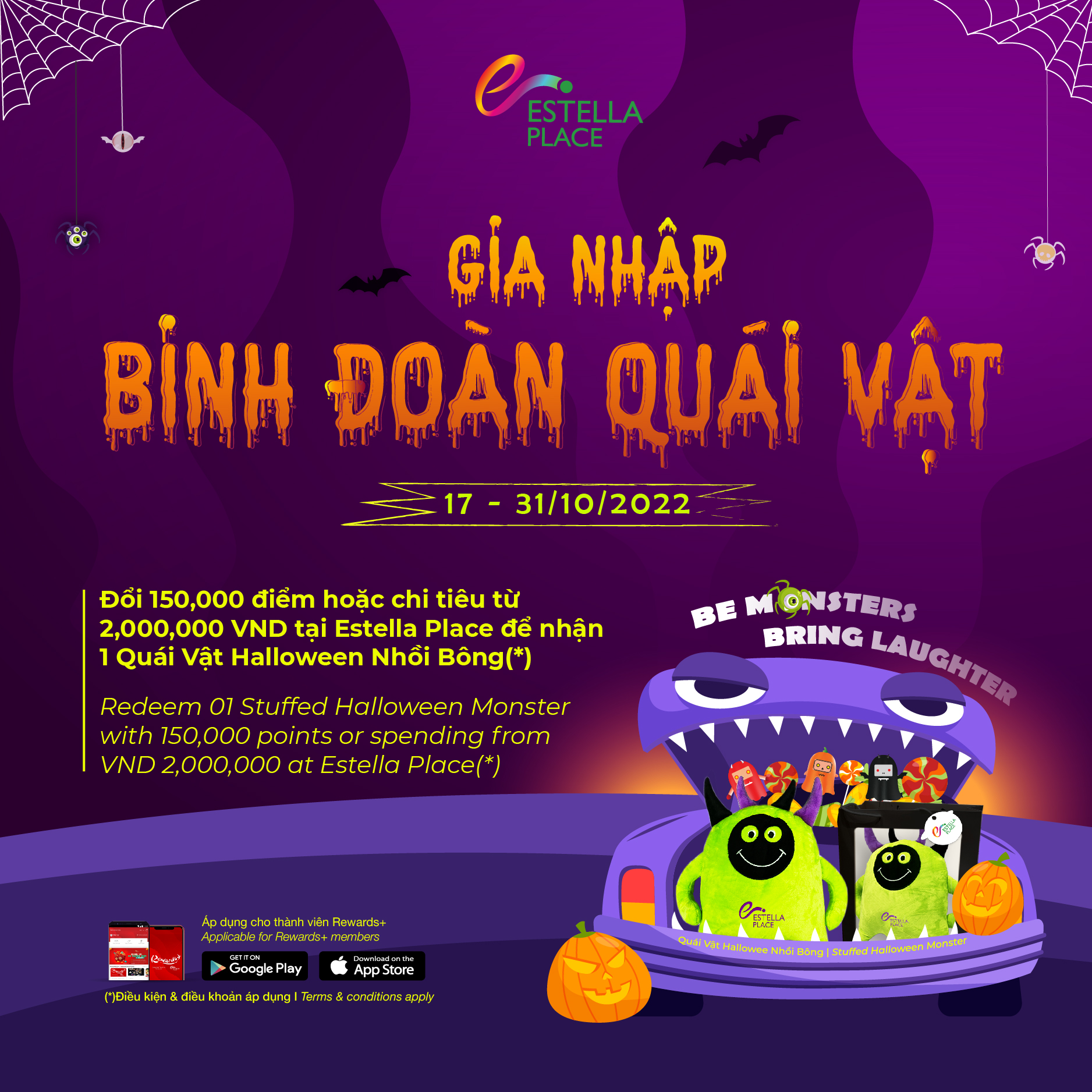 ĐỔI ĐIỂM/CHI TIÊU – SĂN QUÁI VẬT SIÊU ĐÁNG YÊU