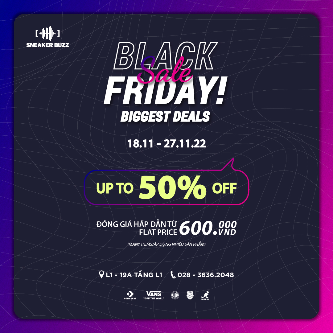 🔥 SNEAKER BUZZ – BLACK FRIDAY BIGGEST DEALS🔥