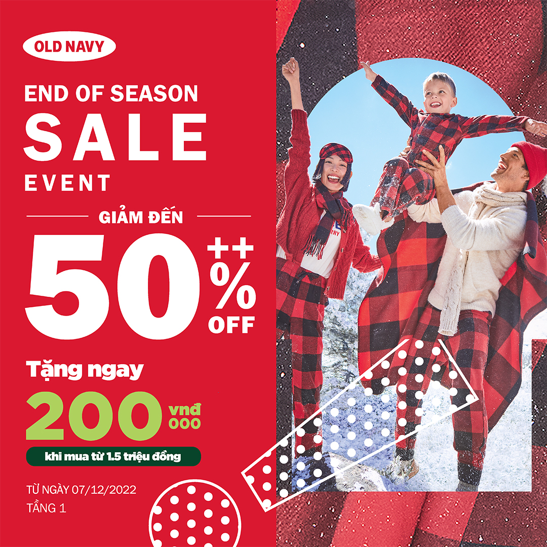 ✨OLD NAVY - HYPE UP YOUR HOLIDAY WITL 50%++ OFF DEALS✨