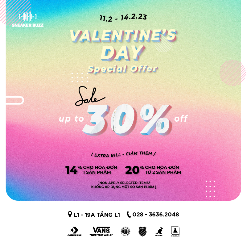 🔥 SNEAKER BUZZ – Valentine's Day Special Offer🔥