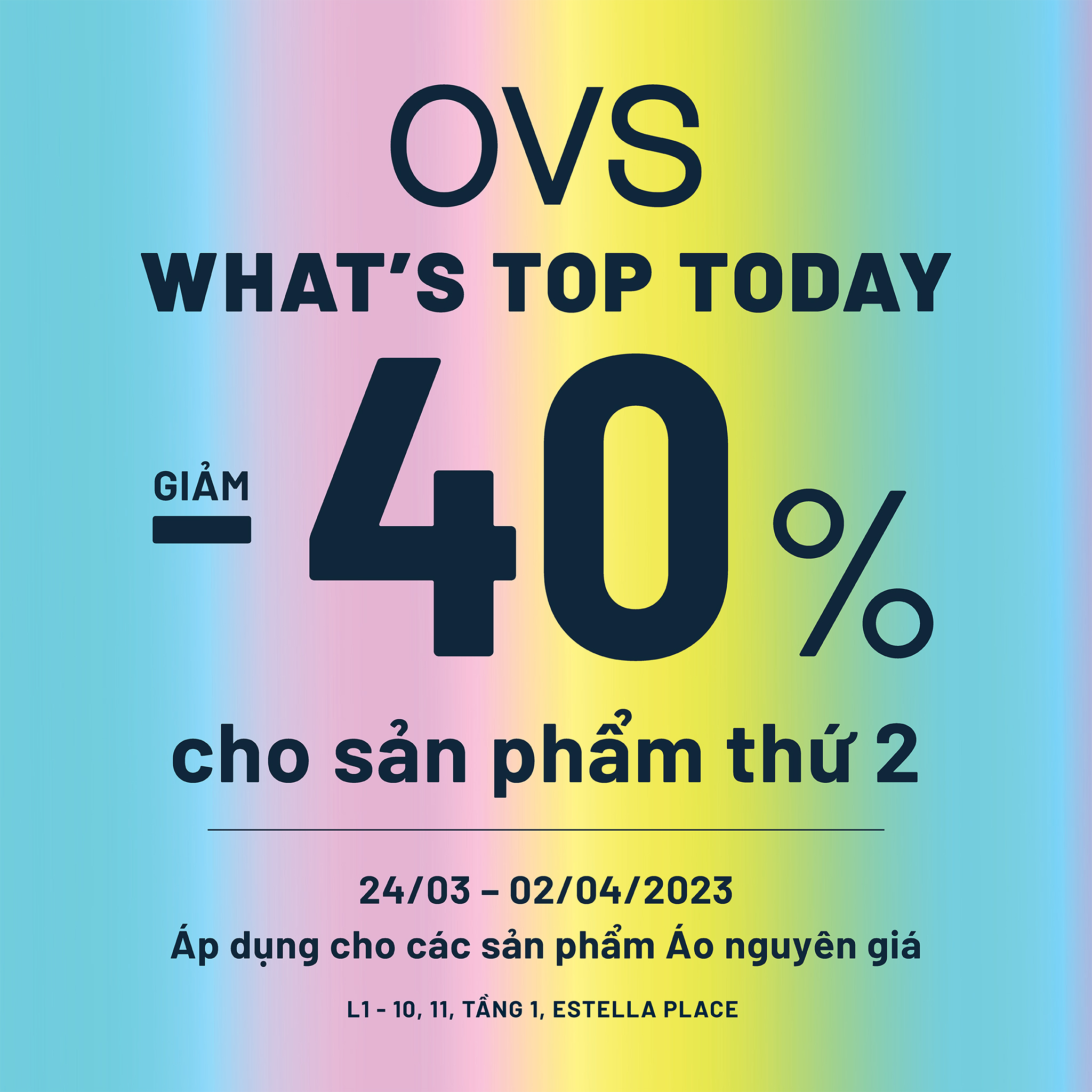 OVS – WHAT'S TOP TODAY?