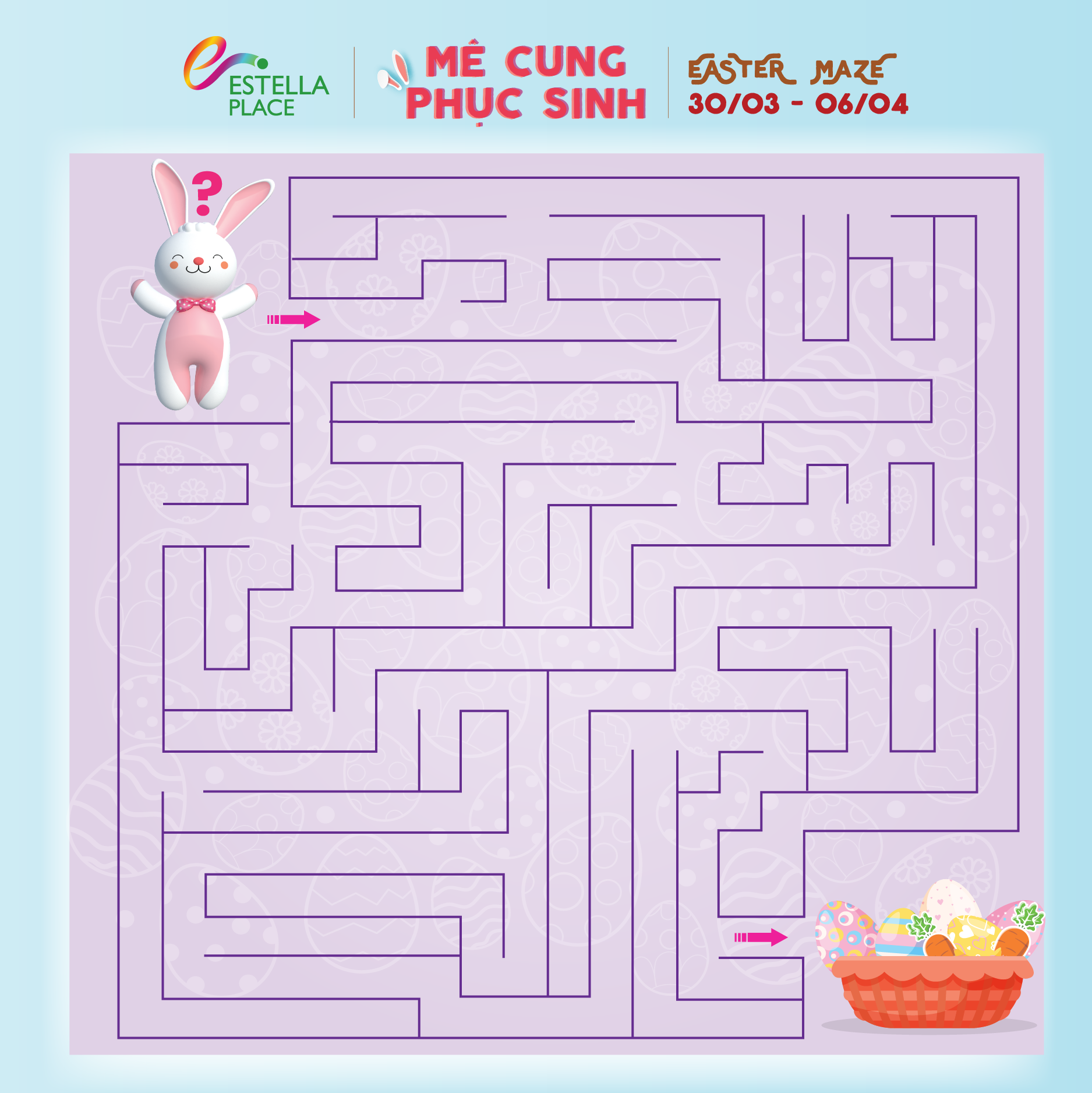 [April Minigame] [Rules] 🐰EASTER MAZE🐰