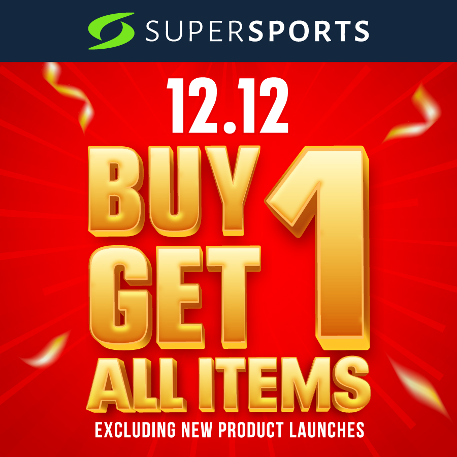 BUY 1 GET 1 - COME TO SUPERSPORTS AND ENJOY SPECIAL DEAL