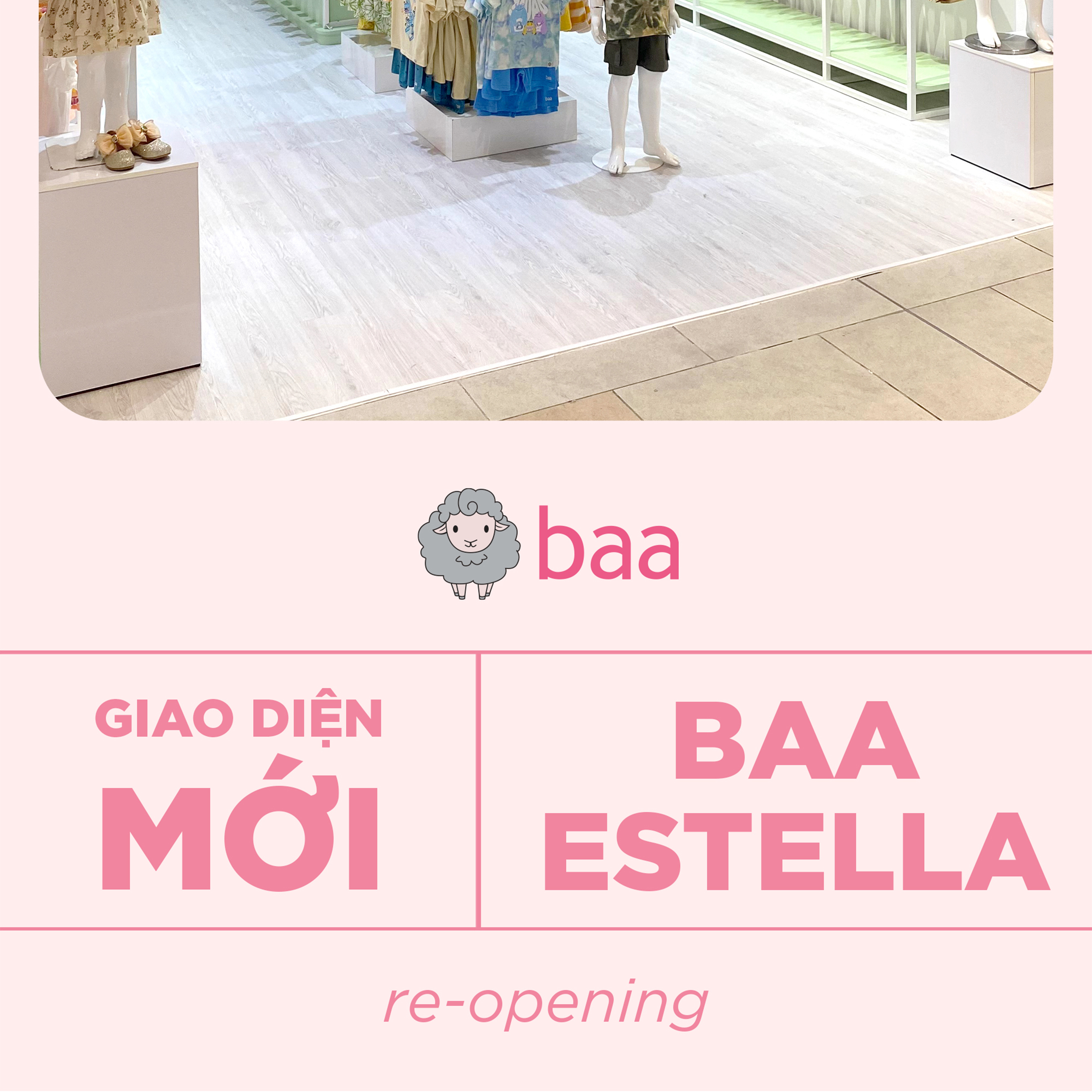 BAA BABY ESTELLA | RE-OPENING SALE UP TO 60%++