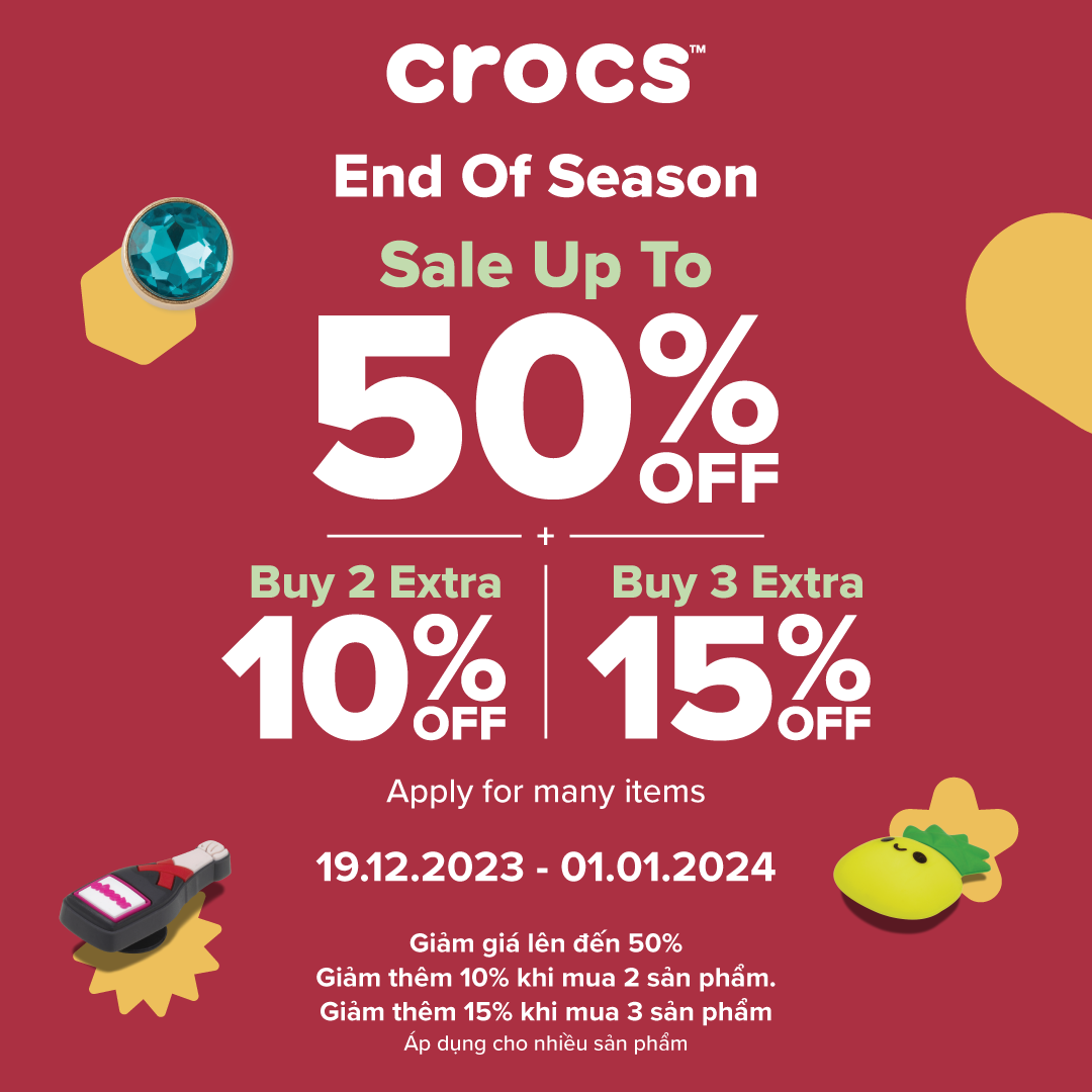 END OF SEASON SALE😍CROCS GREAT DEAL UP TO 50%+ OFF🎄