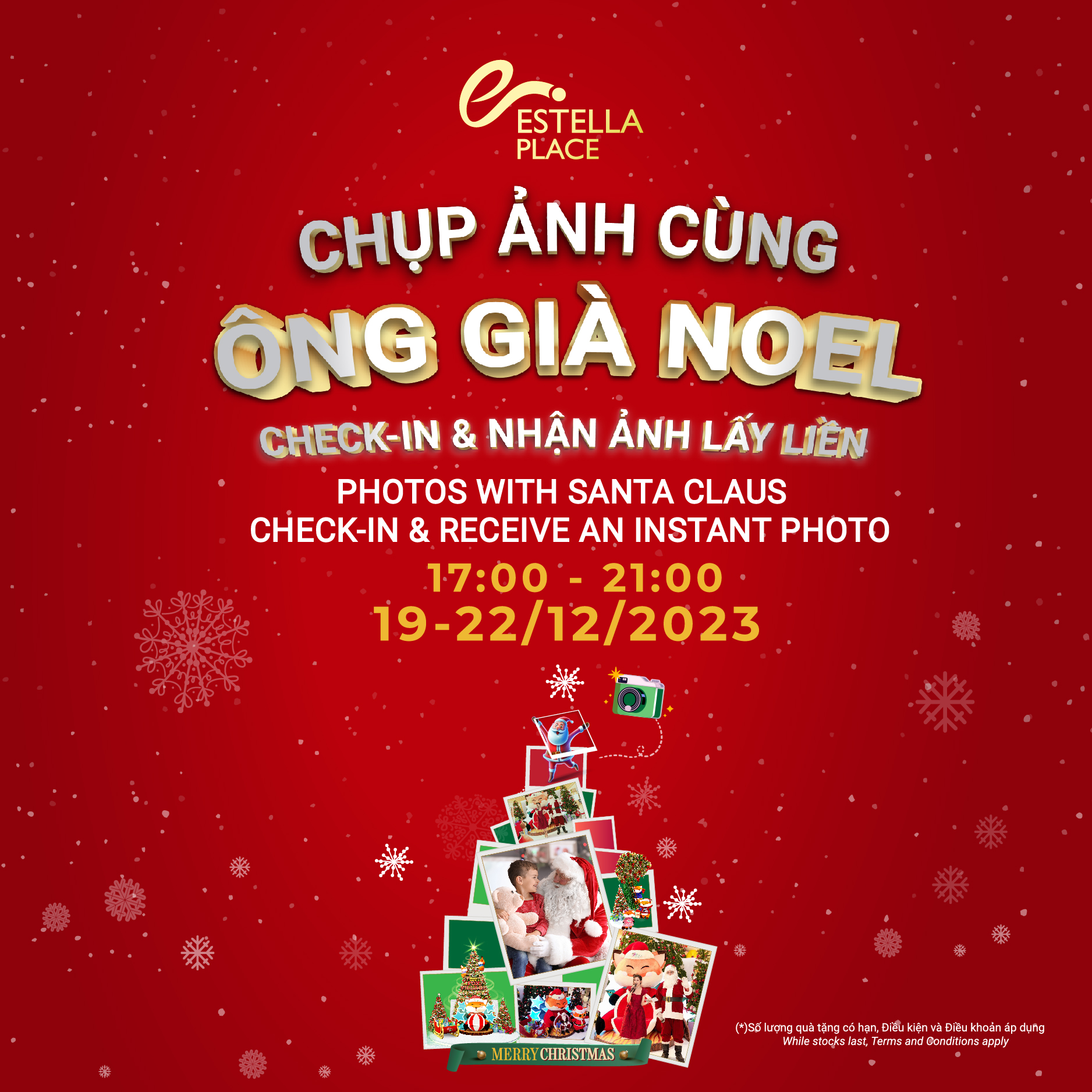 PHOTOS WITH SANTA CLAUS🎅_CHECK-IN & RECEIVE AN INSTANT PHOTO📸