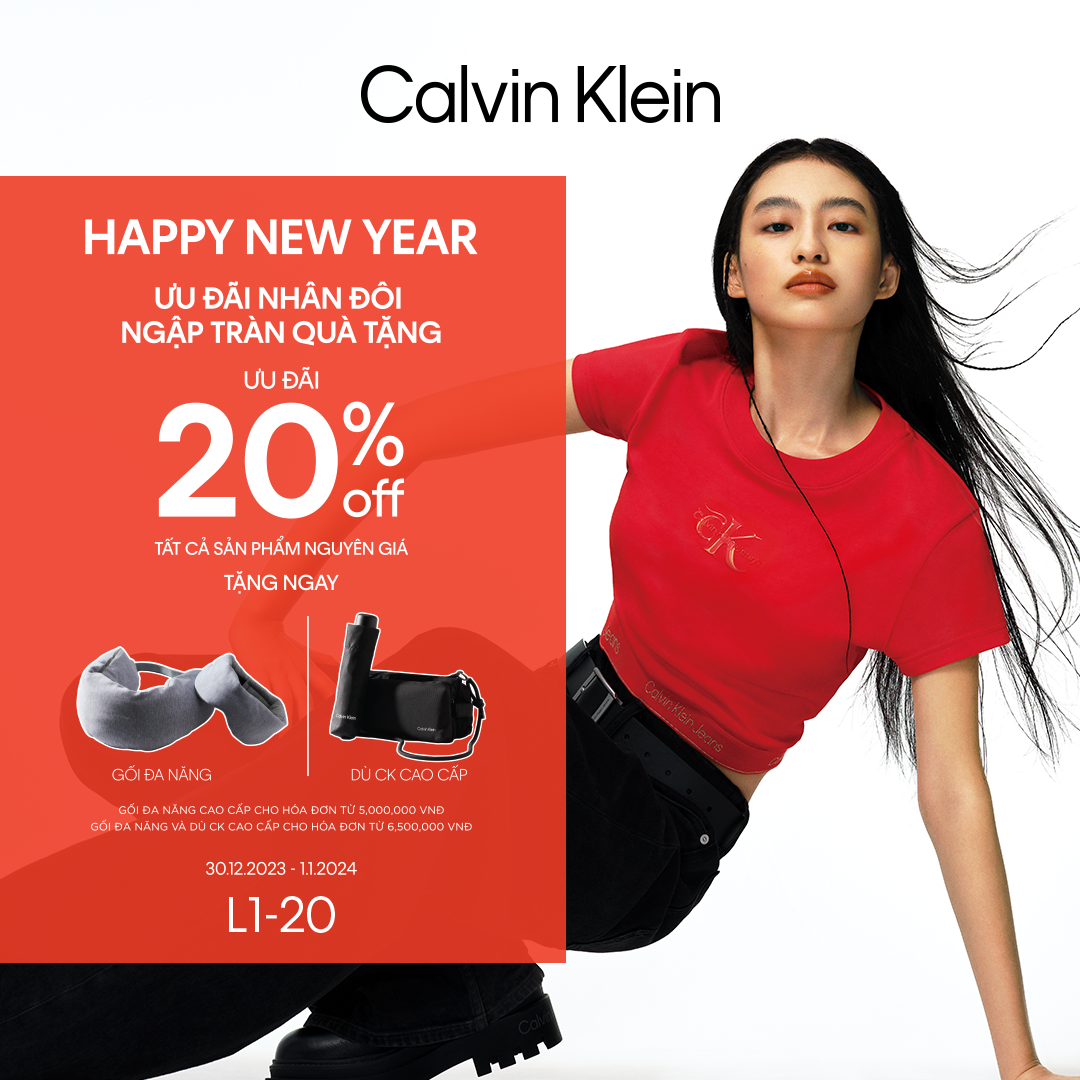 CALVIN KLEIN - HAPPY NEW YEAR