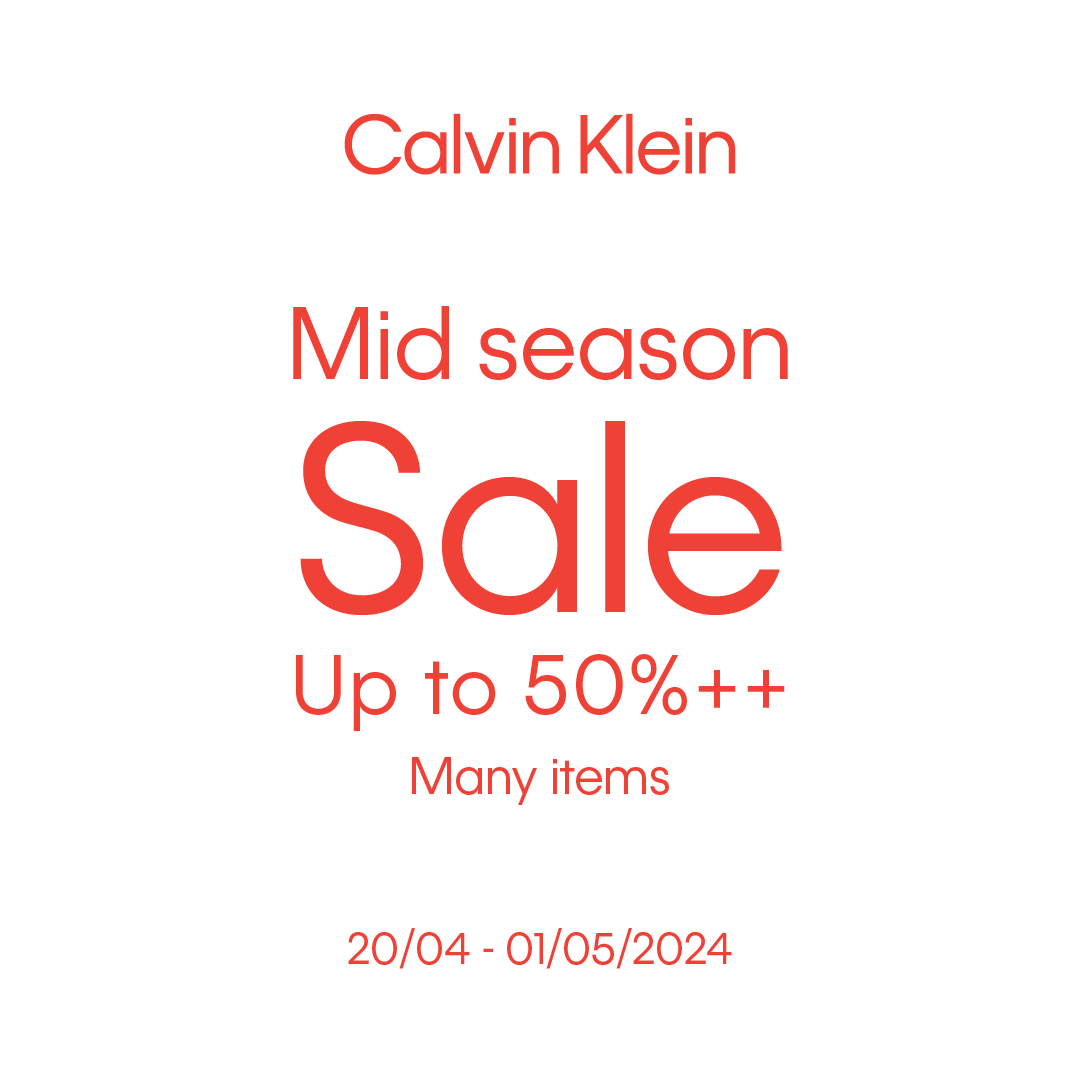 CALVIN KLEIN MID SEASON SALE - UP TO 50%++ MANY ITEMS