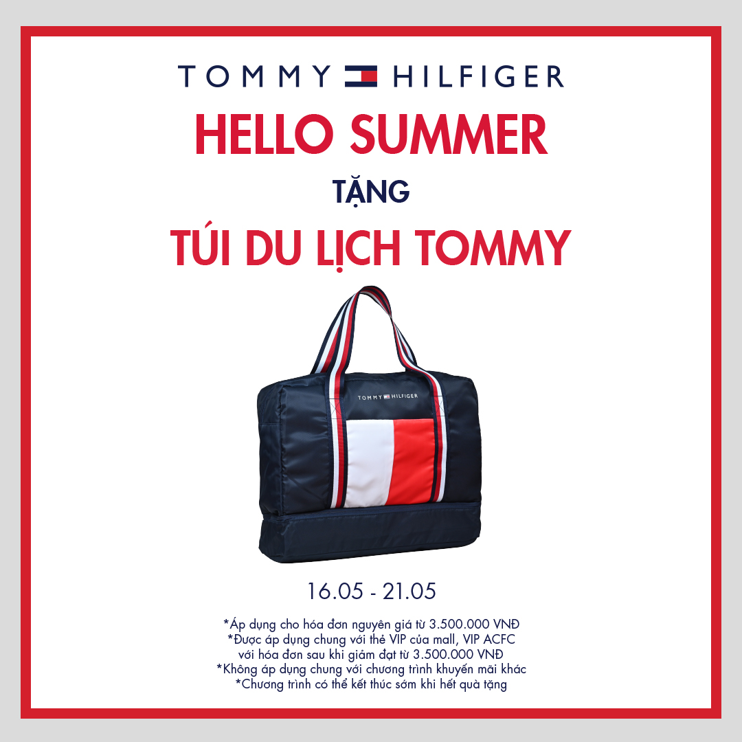 TOMMY HILFIGER - HELLO SUMMER - TẶNG TÚI DU LỊCH TOMMY