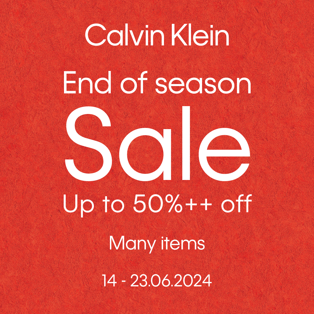 CALVIN KLEIN END OF SEASON SALE - UP TO 50%++ MANY ITEMS
