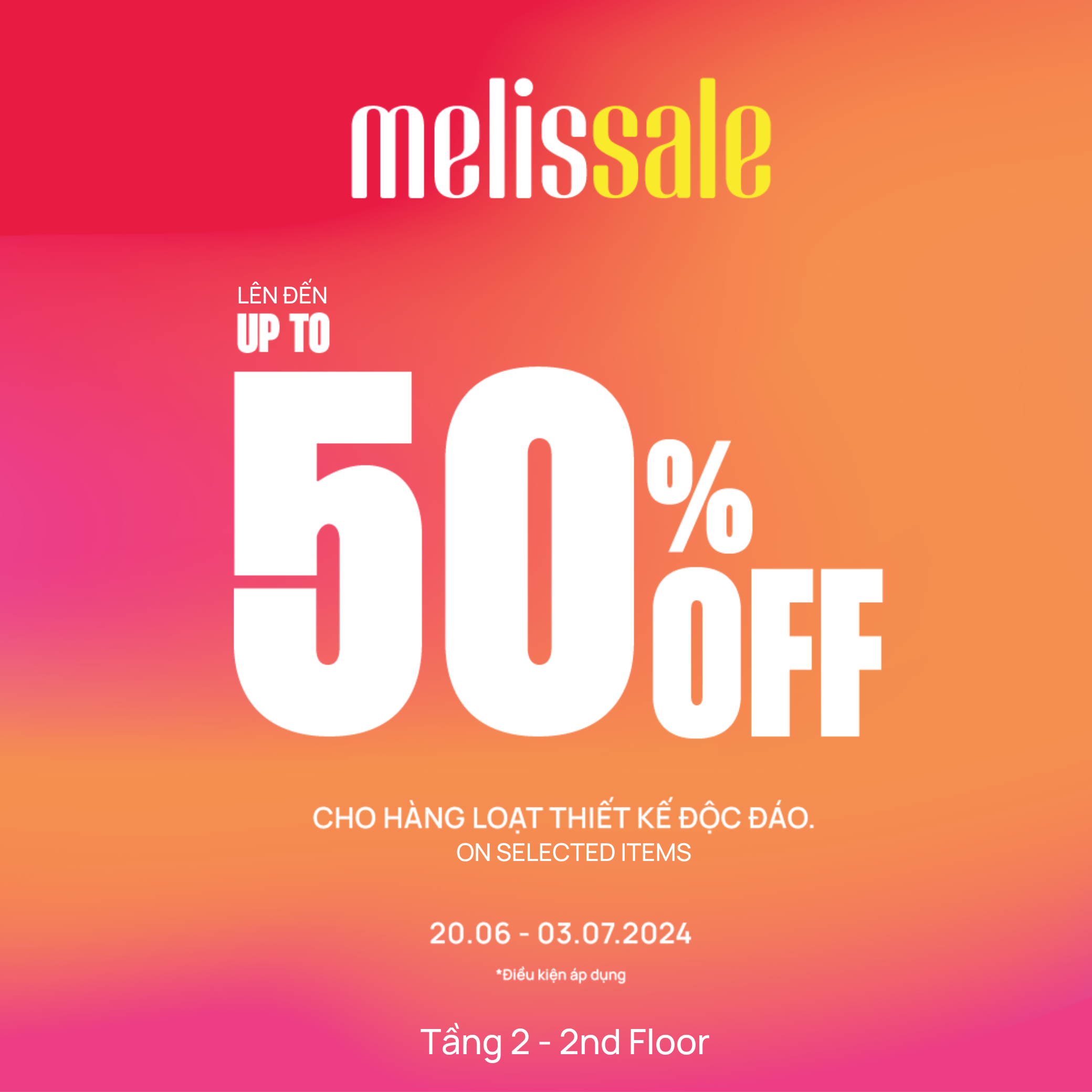 🔥 HÃNG GIÀY BỀN VỮNG MELISSA TUNG ĐỢT SALE LÊN ĐẾN 50%, ĐỪNG BỎ LỠ