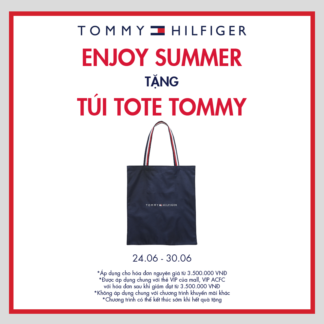 TOMMY HILFIGER - ENJOY SUMMER - TẶNG TÚI TOTE TOMMY CAO CẤP