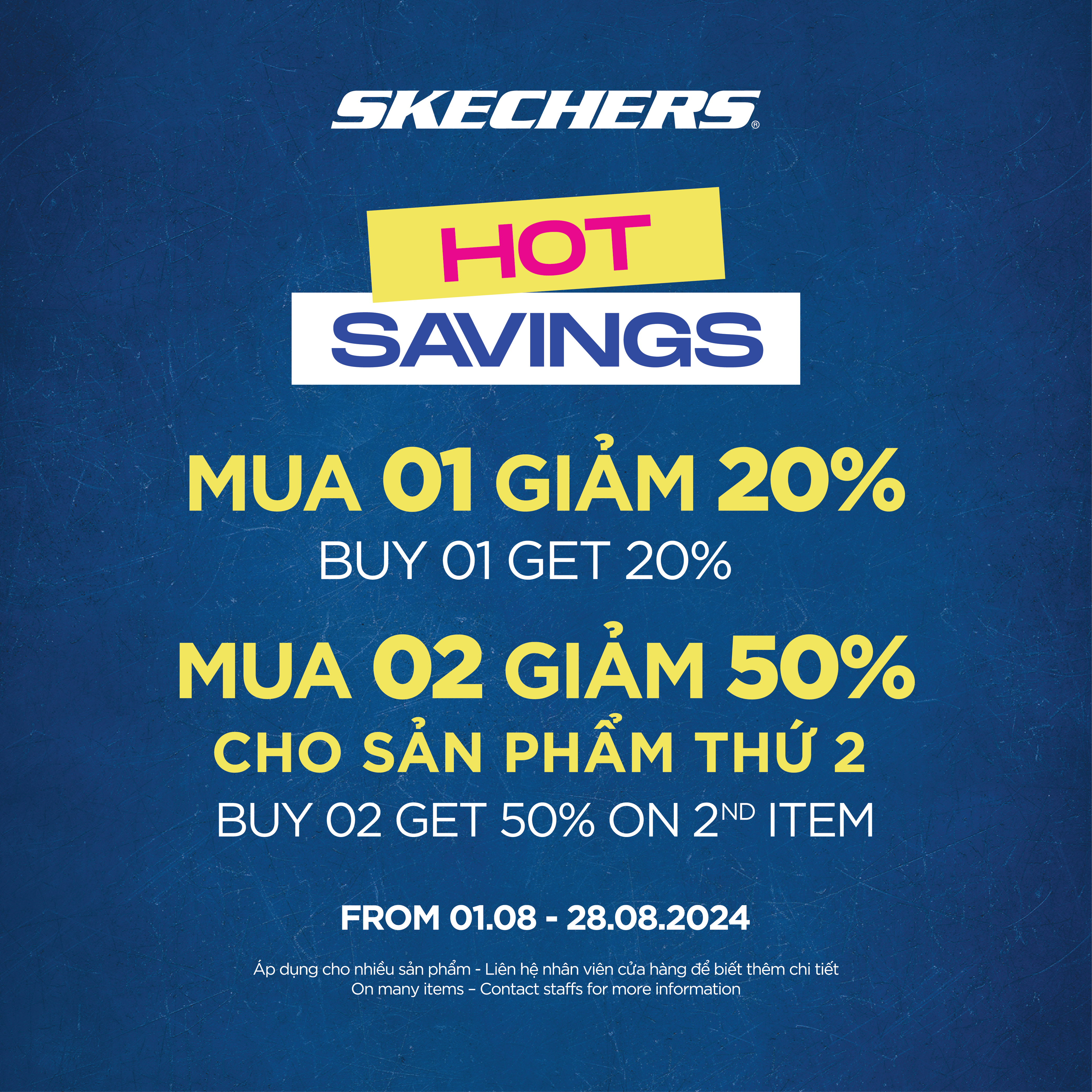 HOT SAVINGS – DEAL SỐC THÁNG 8