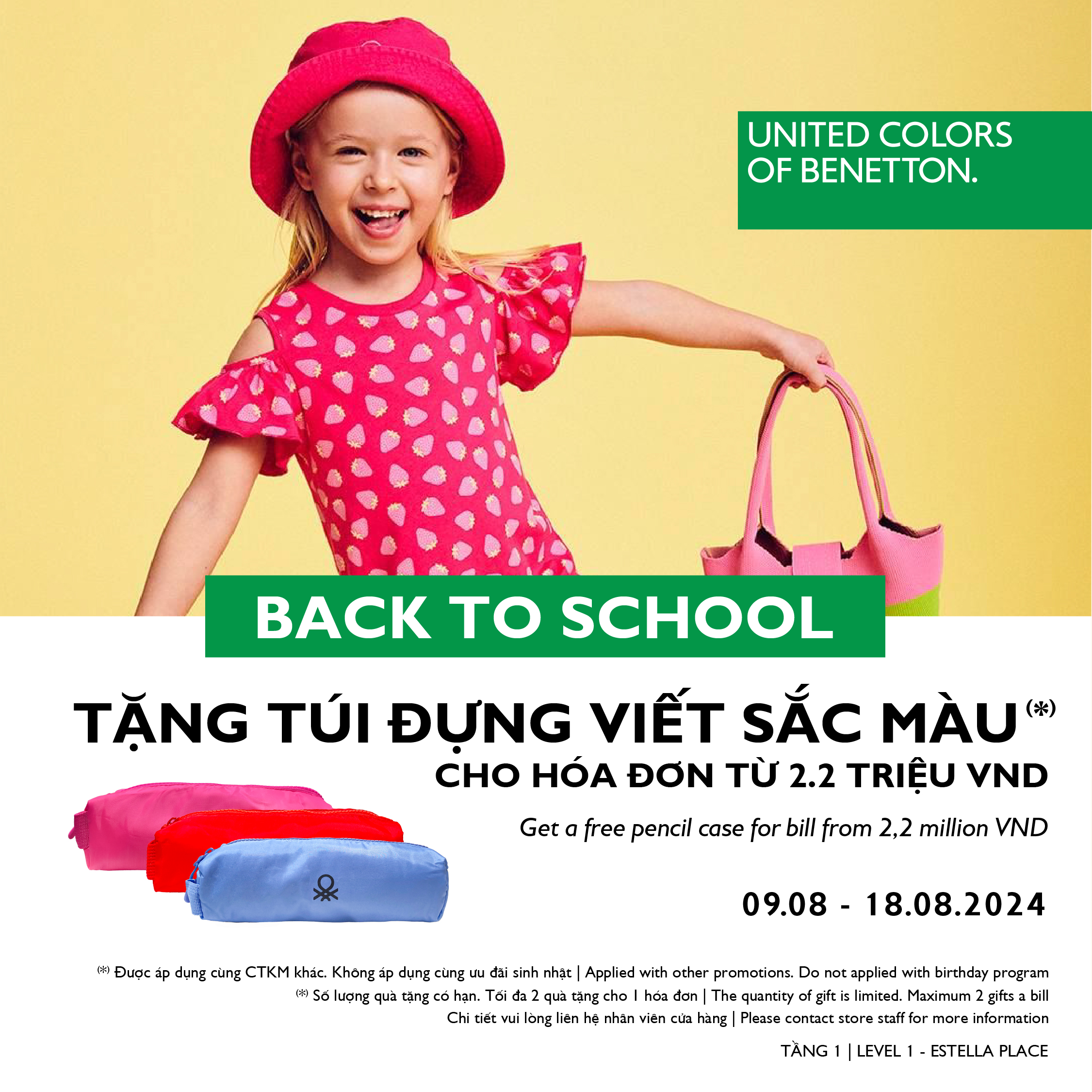 BACK TO SCHOOL CÙNG UNITED COLORS OF BENETTON!🎒