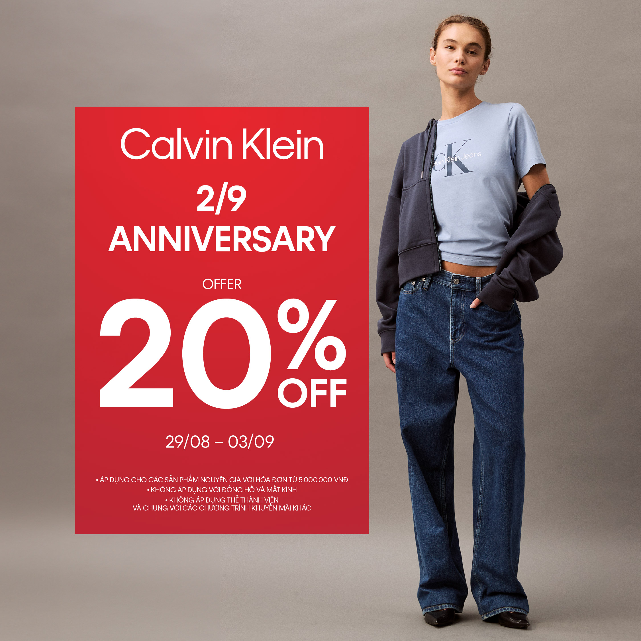 CALVIN KLEIN 2 9 ANNIVERSARY OFFER 20 OFF Estella Place Enjoy your moment