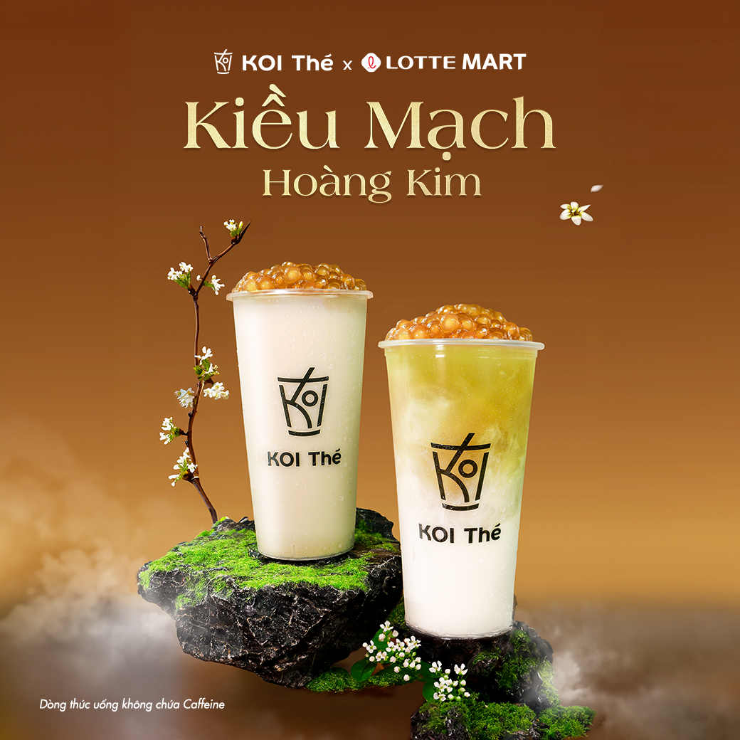 📢 THE NEW NON-CAFFEINE DRINK SERIES IS OFFICIALLY AVAILABLE AT KOI THÉ ESTELLA PLACE STARTING 01/09/2024