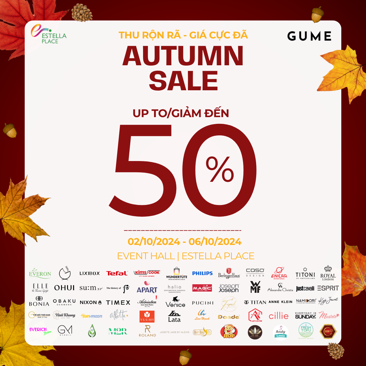 🍁 AUTUMN SALE - THU RỘN RÃ - GIÁ CỰC ĐÃ 🍁