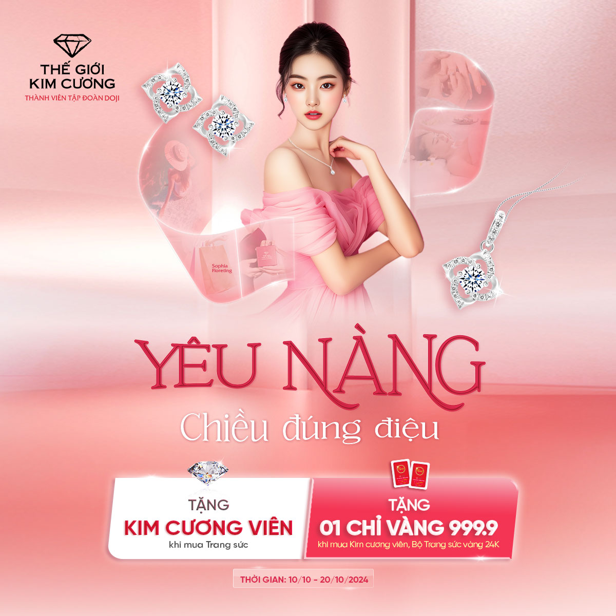 DIAMOND WORLD - HAPPY VIETNAMESE WOMEN’S DAY 20.10