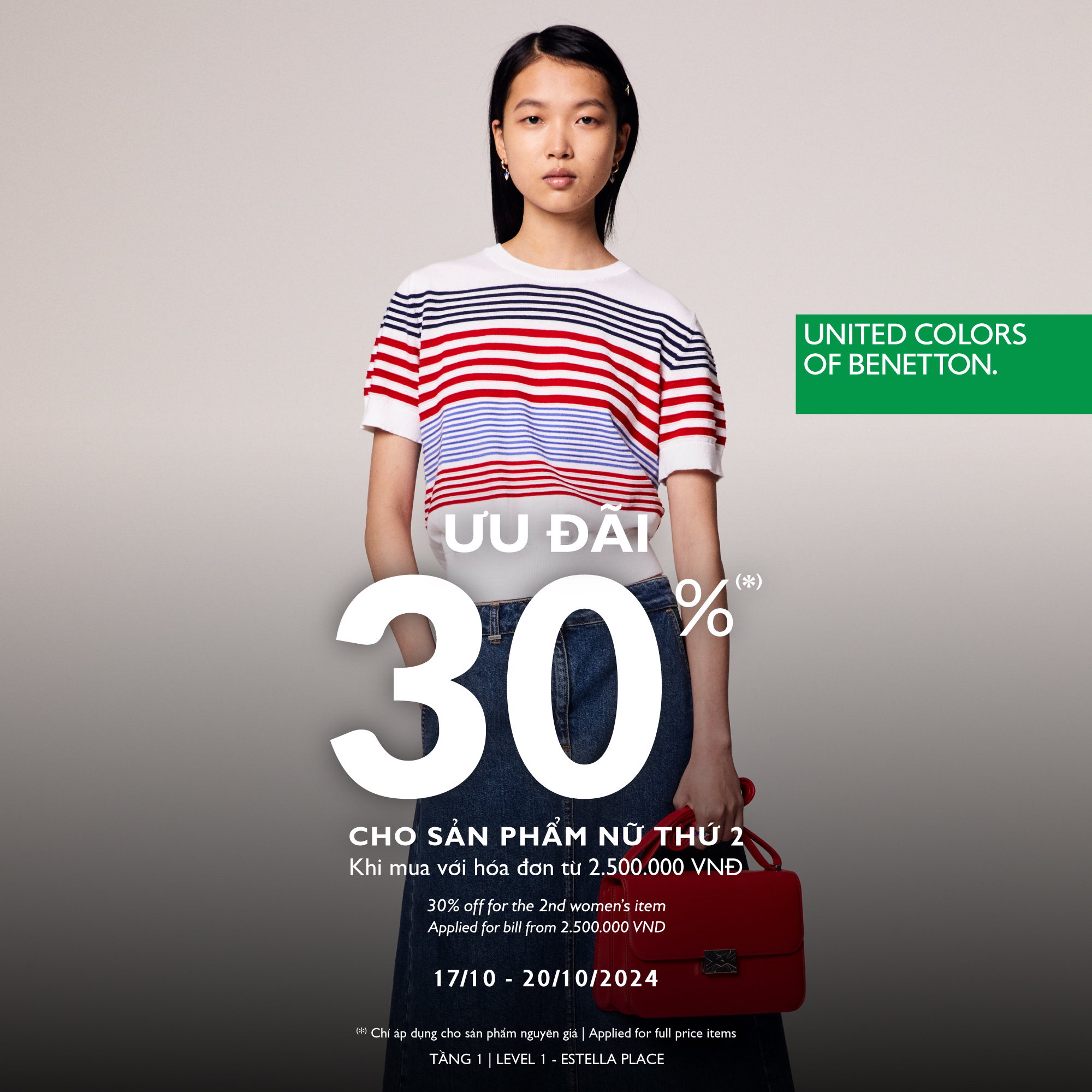 HAPPY VIETNAMESE WOMEN's DAY - GET 30% OFF FOR THE 2ND WOMEN'S ITEM