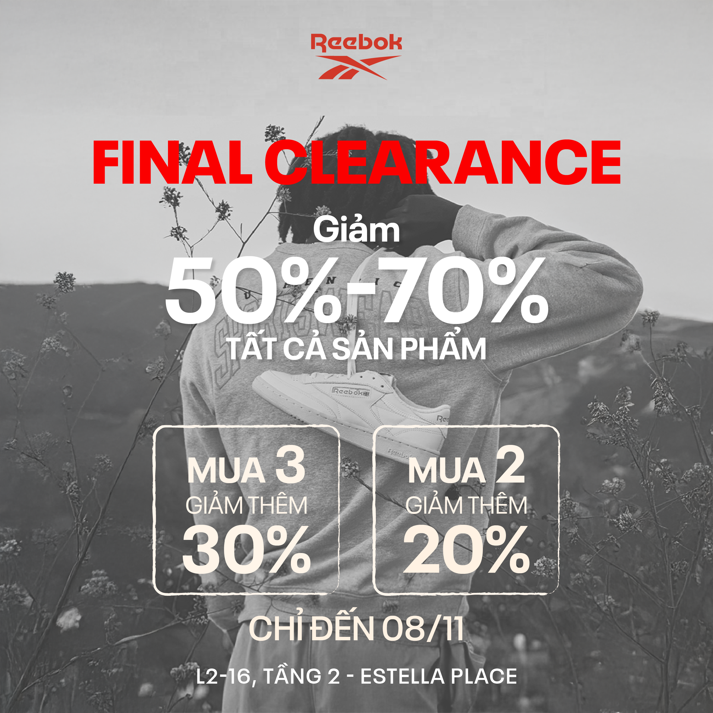 🌟 HOT!!! REEBOK FINAL CLEARANCE 🌟