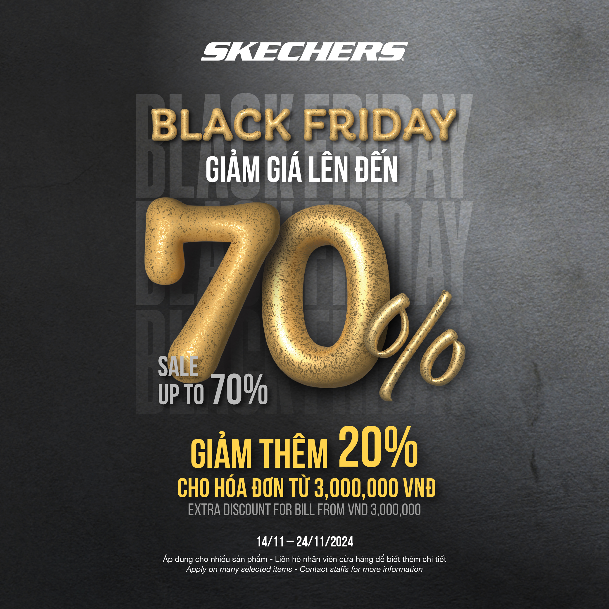 [Promotion]💥SKECHERS BLACK FRIDAY​💥