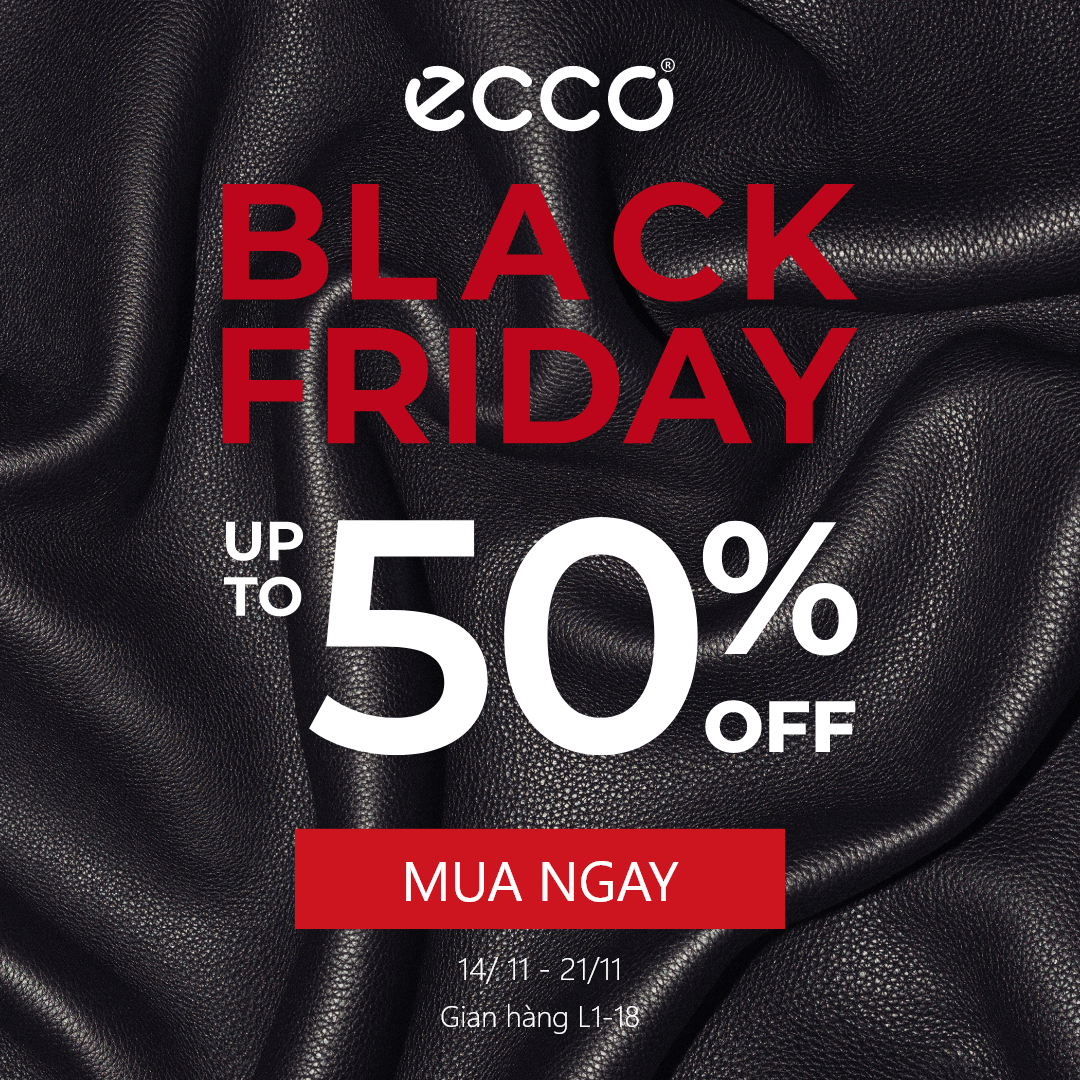 [Promotion]💥ECCO BLACK FRIDAY - Starting 14/11💥