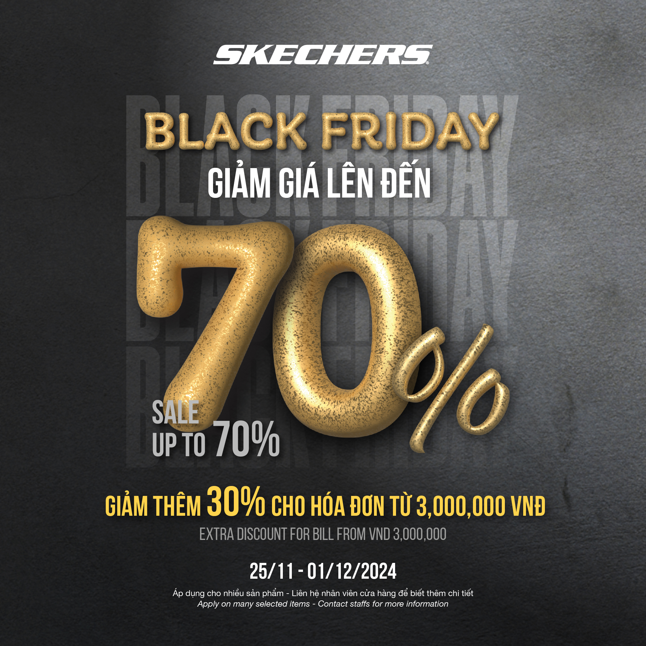 🔥SKECHERS BLACK FRIDAY - SIÊU SALE CUỐI NĂM​🔥