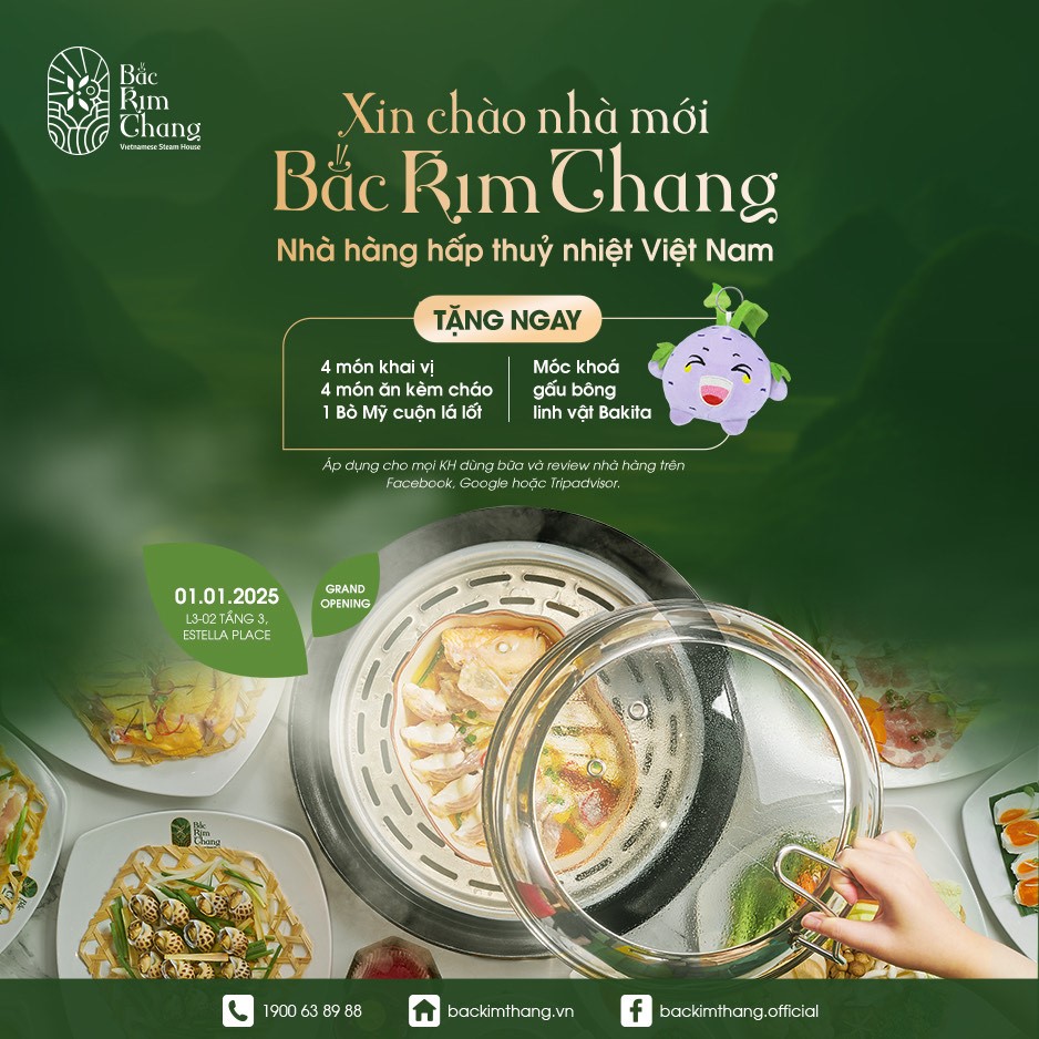 🎉BẮC KIM THANG CHÀO MỪNG KHAI TRƯƠNG NHÀ MỚI TẠI ESTELLA PLACE 🎉